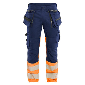 Navy Blue/Orange