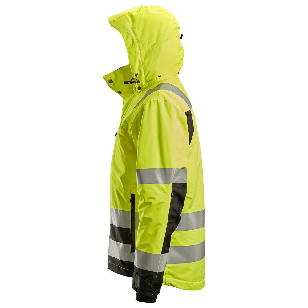 Snickers 1132 AllroundWork, Hi-Vis Class 3 Waterproof Insulated Jacket