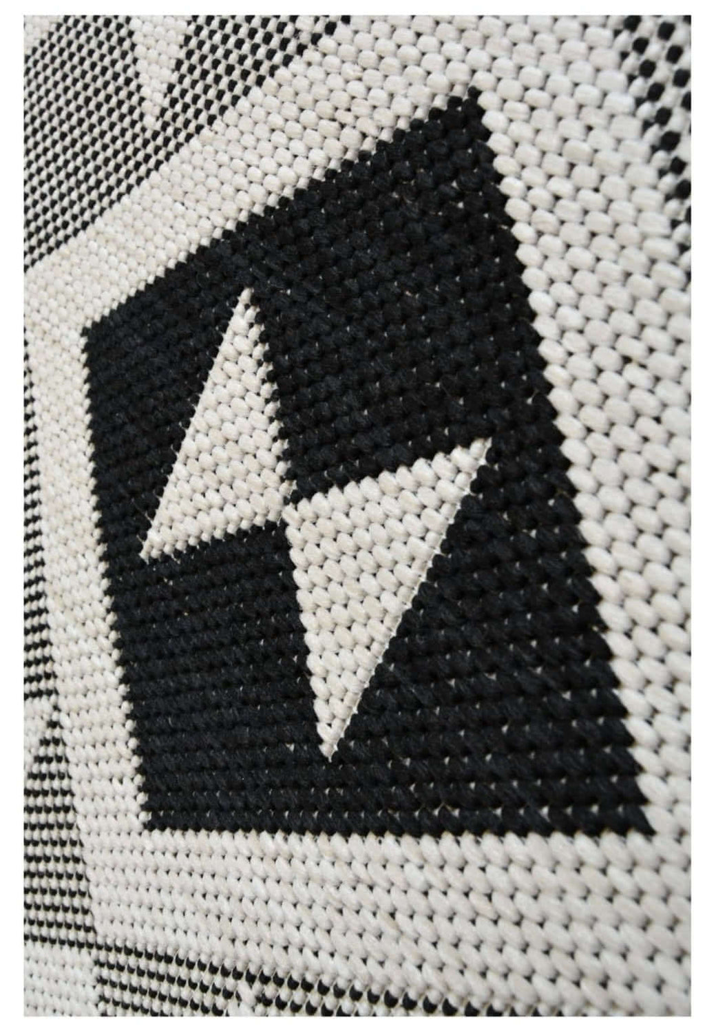 County Geo Chequer Indoor/Outdoor Rug