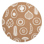 Set of Four Cork Round Placemats