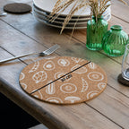 Set of Four Cork Round Placemats
