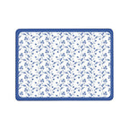 Set of Four Blue Rose Cork Placemats