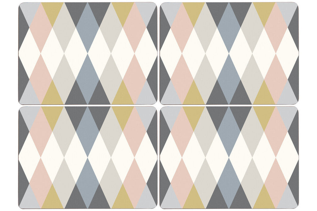 Harlequin Set of Four Placemats