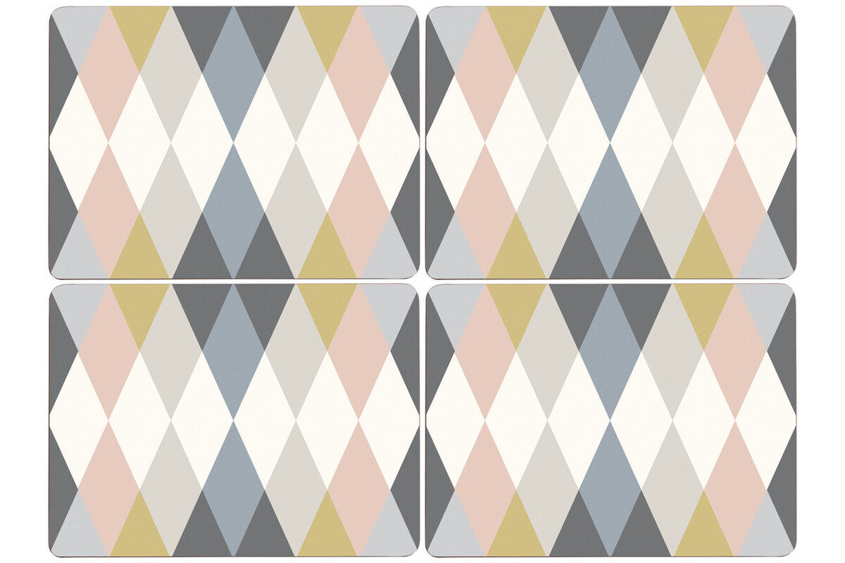 Harlequin Set of Four Placemats