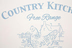 Set of Four Blue Hen Design Cork Placemats