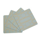Set of 4 Green Coasters