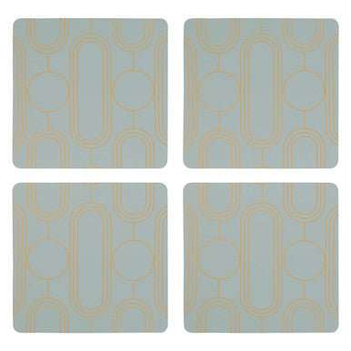 Set of 4 Green Coasters