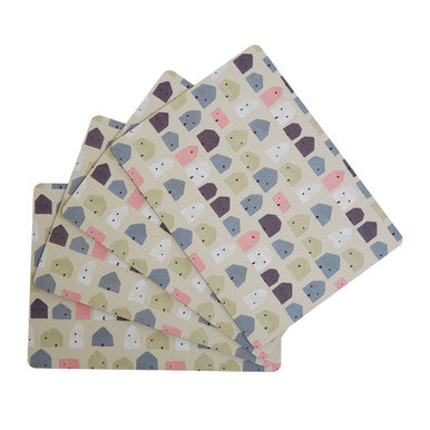 4 Piece Wild Cottage Placemats