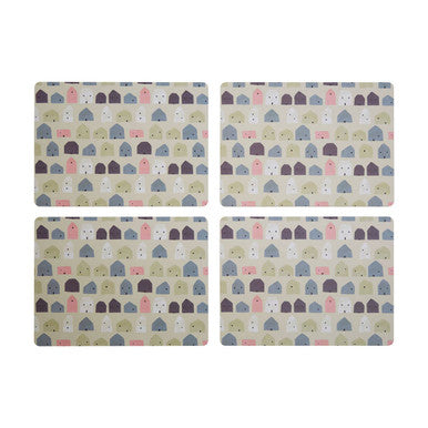 4 Piece Wild Cottage Placemats