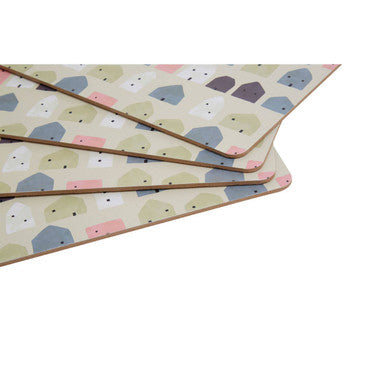 4 Piece Wild Cottage Placemats