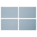 Set of 4 Blue Placemats