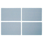 Set of 4 Blue Placemats