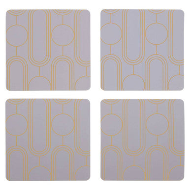 Set of 4 Lilac Coasters