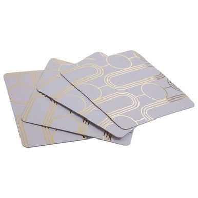 Set of 4 Lilac Coasters