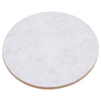 6 Piece Marble Effect Assorted Cork Coasters