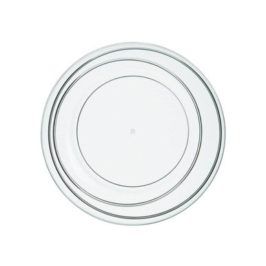Clear Plastic Small Plate