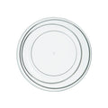 Clear Plastic Small Plate
