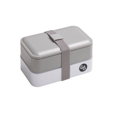 Grey Stackable Lunch Box