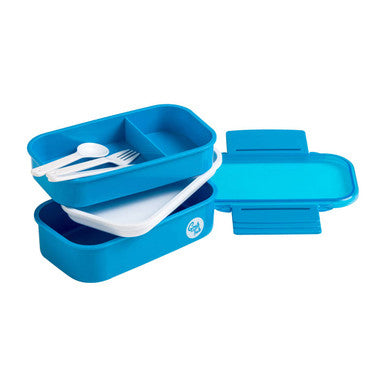 Blue 2 Tier Lunch Box