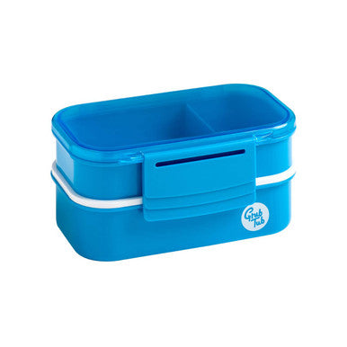 Blue 2 Tier Lunch Box