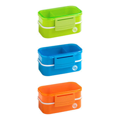 Blue 2 Tier Lunch Box