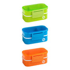 Blue 2 Tier Lunch Box