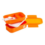 Orange 2 Tier Lunch Box