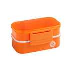 Orange 2 Tier Lunch Box