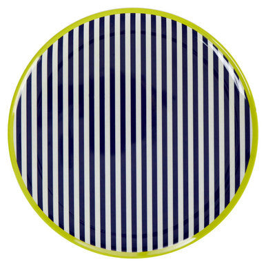 Stripe Dinner Plate