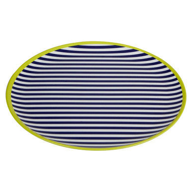 Stripe Dinner Plate