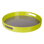 Stripe Tray with Handles