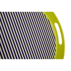 Stripe Tray with Handles