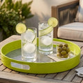 Stripe Tray with Handles