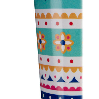 340ml Multicolour Patterned Tumbler