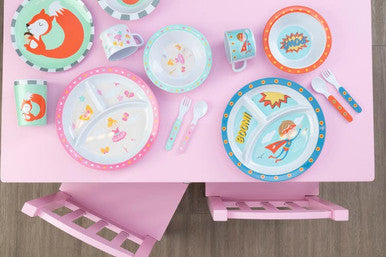 Kids Susie Squirrel Dinner Set