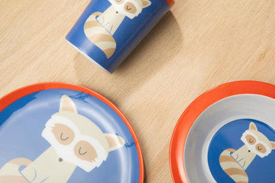 Kids Ralph Raccoon Dinner Set