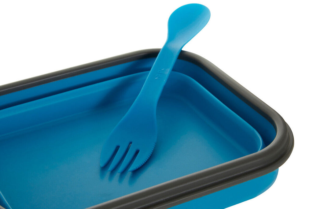 Blue Collapsible Lunch Box