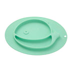 Silicone Divided Food Plate in Whale Shape