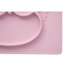 Pastel Pink Owl Food Plate