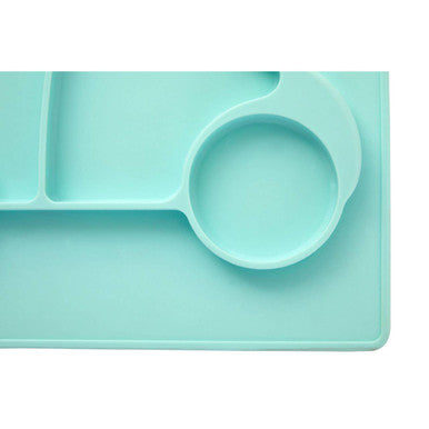 Silicone Divided Food Plate in Car Shape