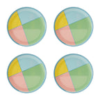 Set of 4 Melamine Dinner Plates