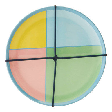 Set of 4 Melamine Dinner Plates