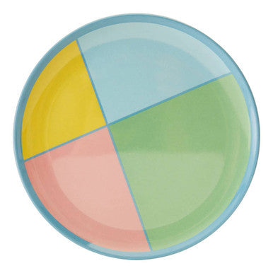 Set of 4 Melamine Dinner Plates