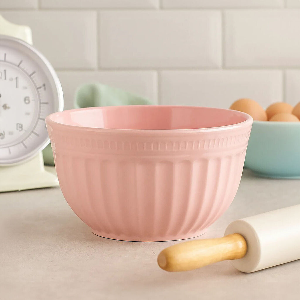 Pink Melamine Small Mixing Bowl