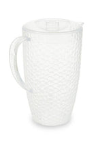 2.2L Plastic Pitcher With 4 Cups