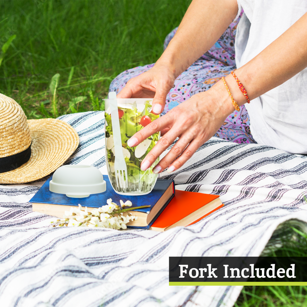 Salad Cup With Fork