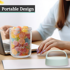 2 Compartment Snack Pot