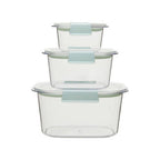 Set of 3 Food Storage Containers