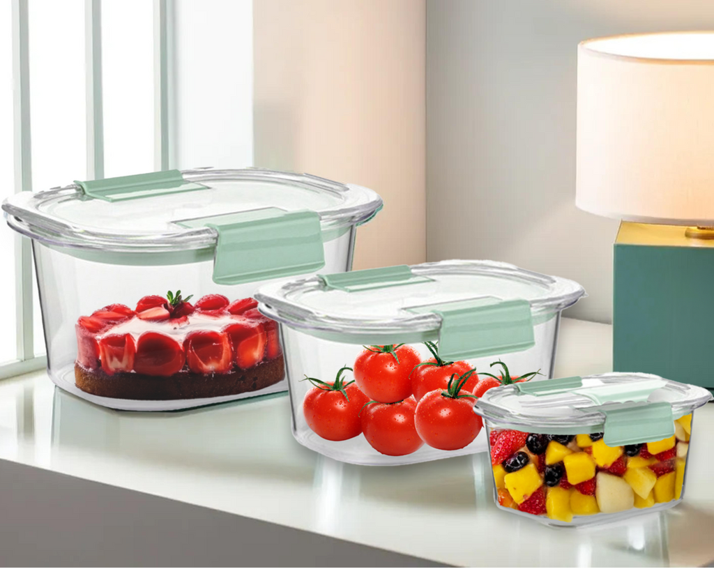 Set of 3 Food Storage Containers
