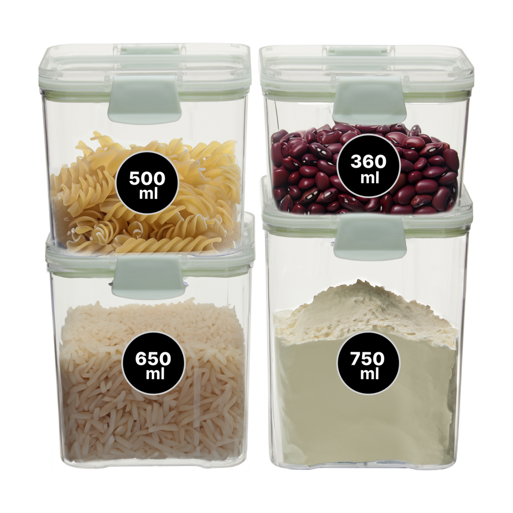 Set of 4 Food Storage Containers